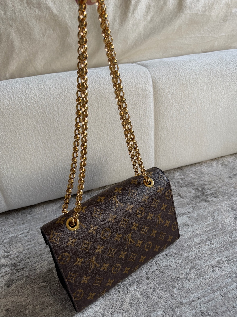 Louis Vuitton Monogram Victoire Shoulder Chain Bag - Picture 7 of 11